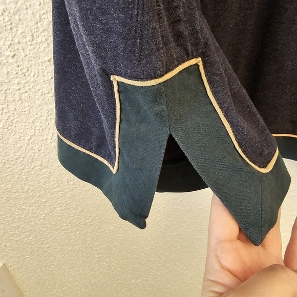 Soft Surroundings Medium Cotton Modal Blend 3/4 Sleeve Dress Boho - Picture 7 of 9